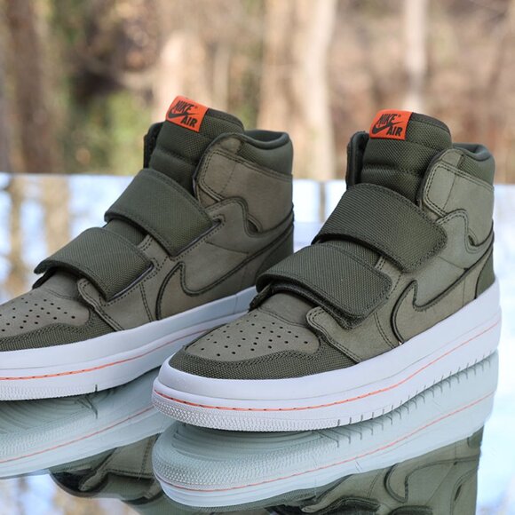 Jordan 1 Retro High Double Strap Olive Canvas - Picture 16 of 16